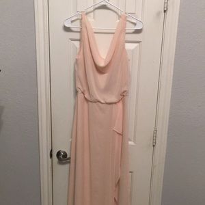 Floor length gown from Nordstrom